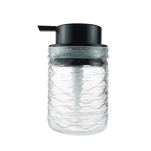 200ml玻璃酒店玻璃透明洗发水乳液泵瓶