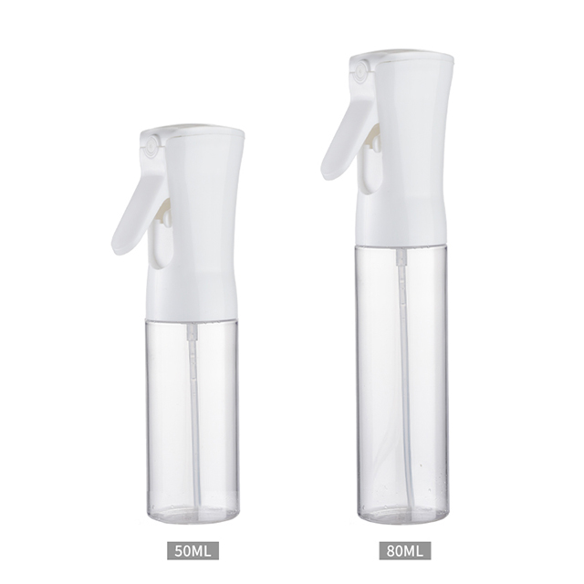 空雾50ml 80ml塑料定制徽标香水喷雾瓶，用于化妆品个人护理包装